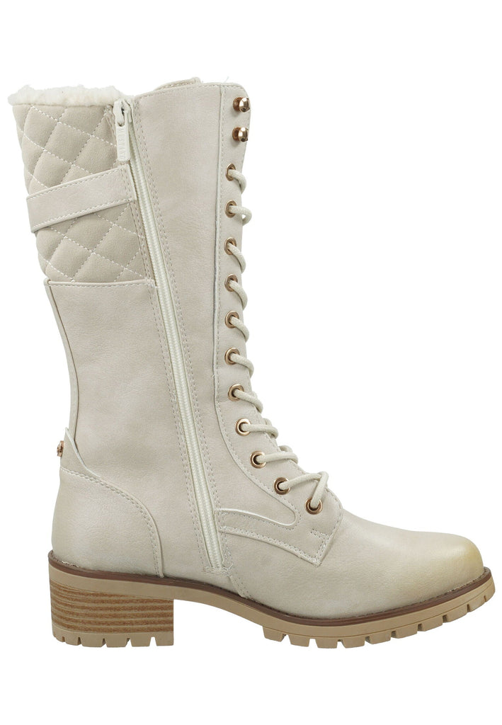 Mustang Stiefel Lederimitat/Textil Ice Warmfutter