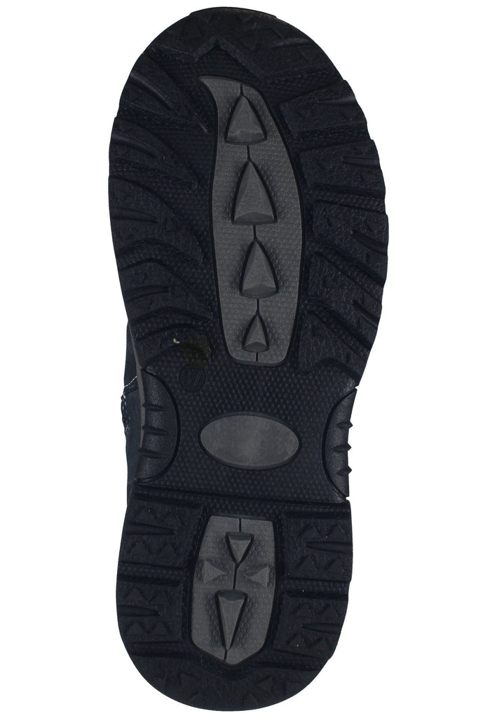 Mustang Stiefel Lederimitat/Textil Navy Warmfutter