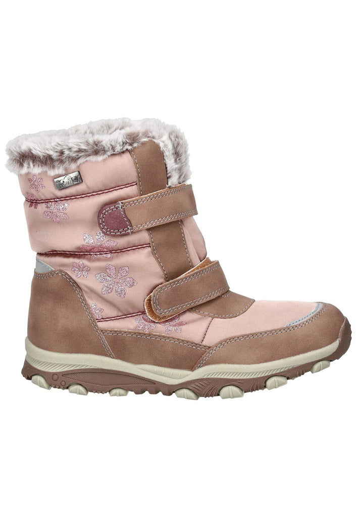 Mustang Stiefel Lederimitat/Textil Rose Warmfutter
