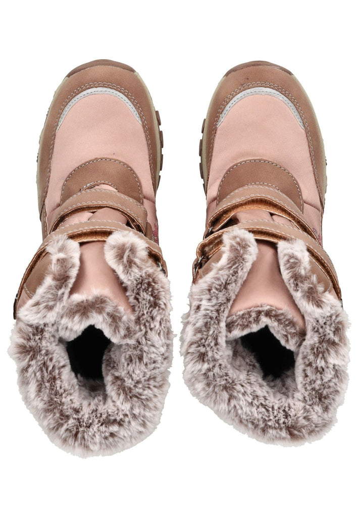 Mustang Stiefel Lederimitat/Textil Rose Warmfutter