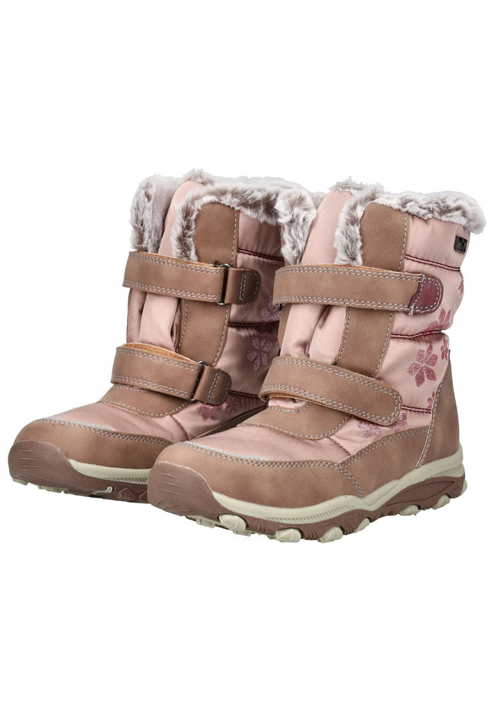 Mustang Stiefel Lederimitat/Textil Rose Warmfutter