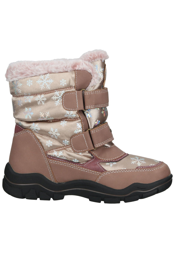 Mustang Stiefel Lederimitat/Textil Rose Warmfutter