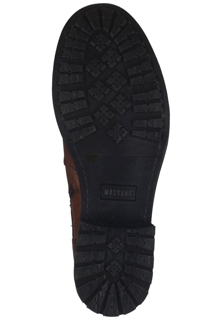 Mustang Stiefelette Leder Cognac
