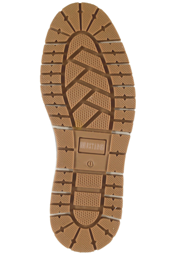 Mustang Stiefelette Leder Cognac