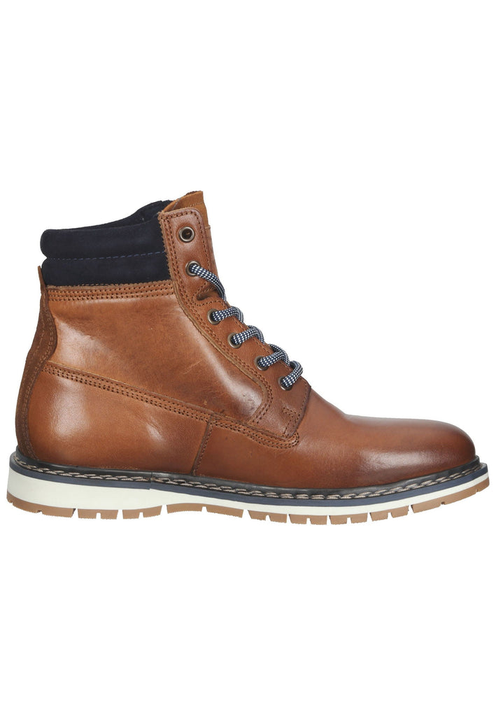 Mustang Stiefelette Leder Cognac