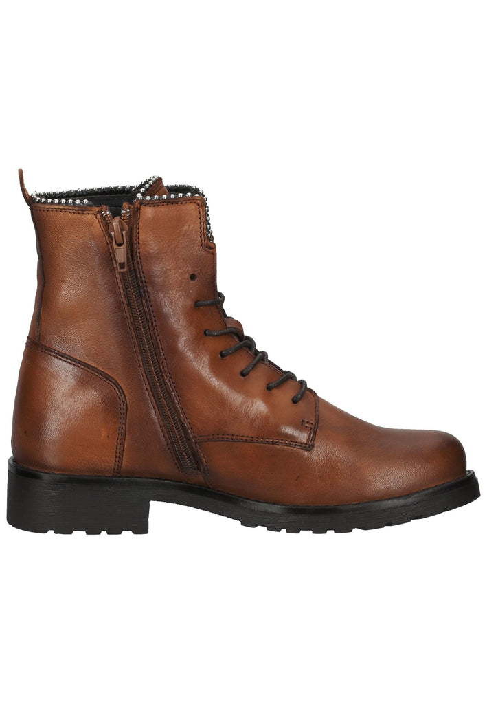 Mustang Stiefelette Leder Cognac