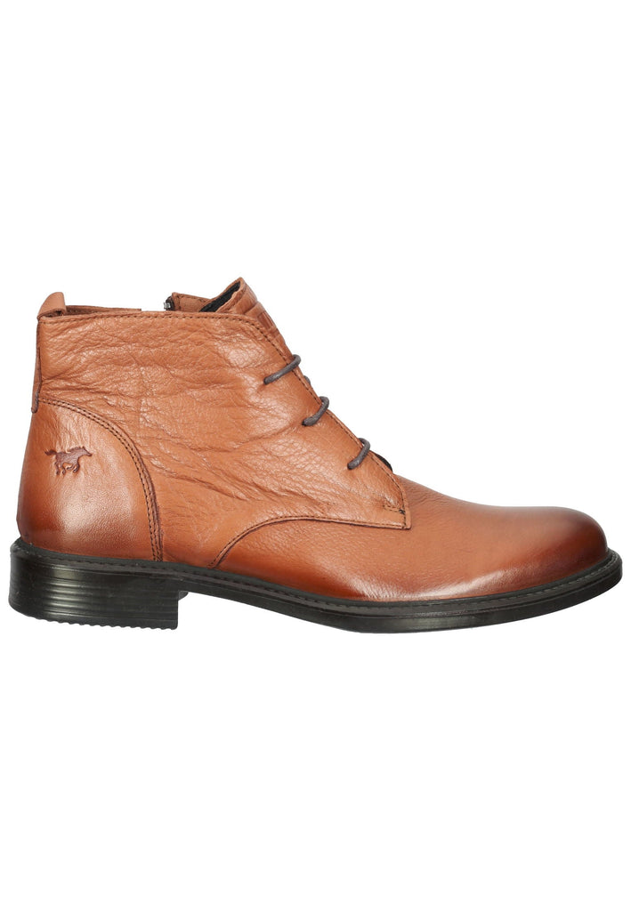 Mustang Stiefelette Leder Cognac