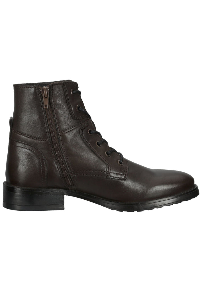 Mustang Stiefelette Leder Dunkelbraun