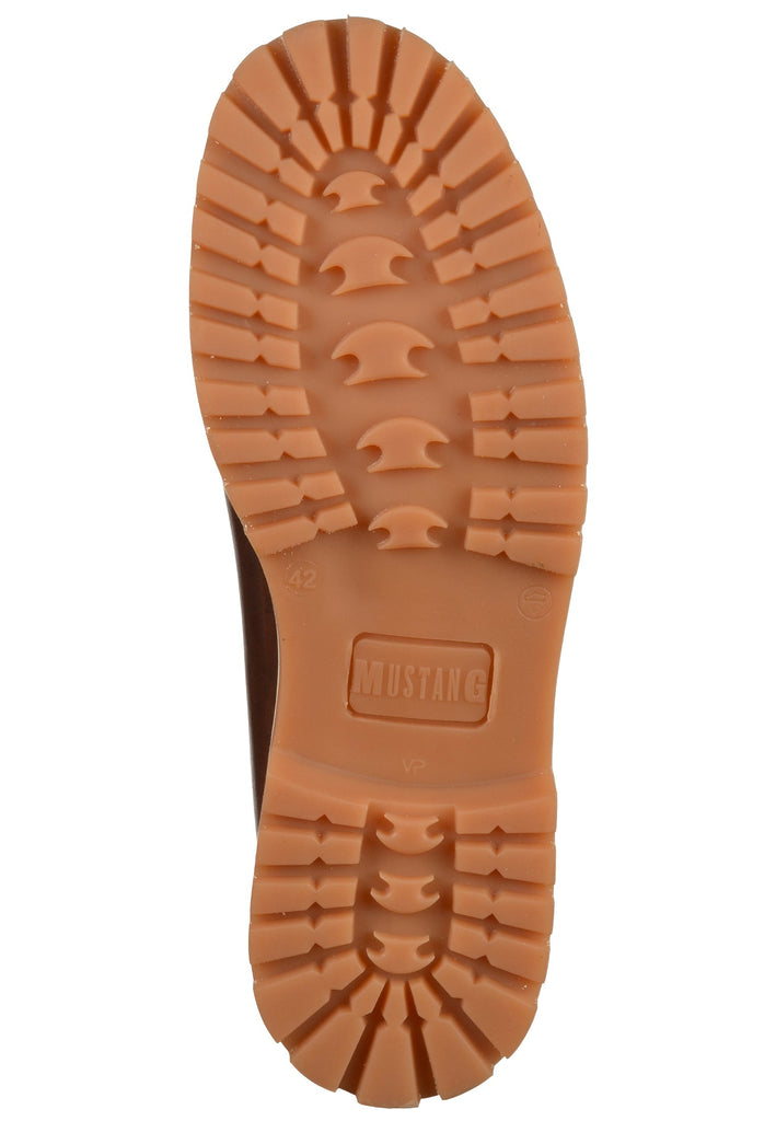 Mustang Stiefelette Leder Dunkelbraun