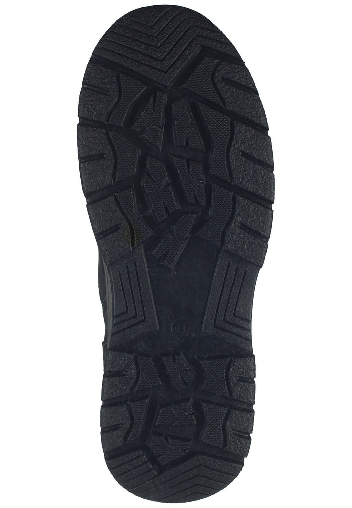 Mustang Stiefelette Leder Schwarz Warmfutter