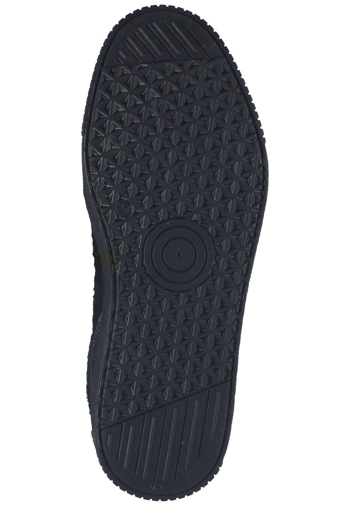 Mustang Stiefelette Leder Schwarz Warmfutter