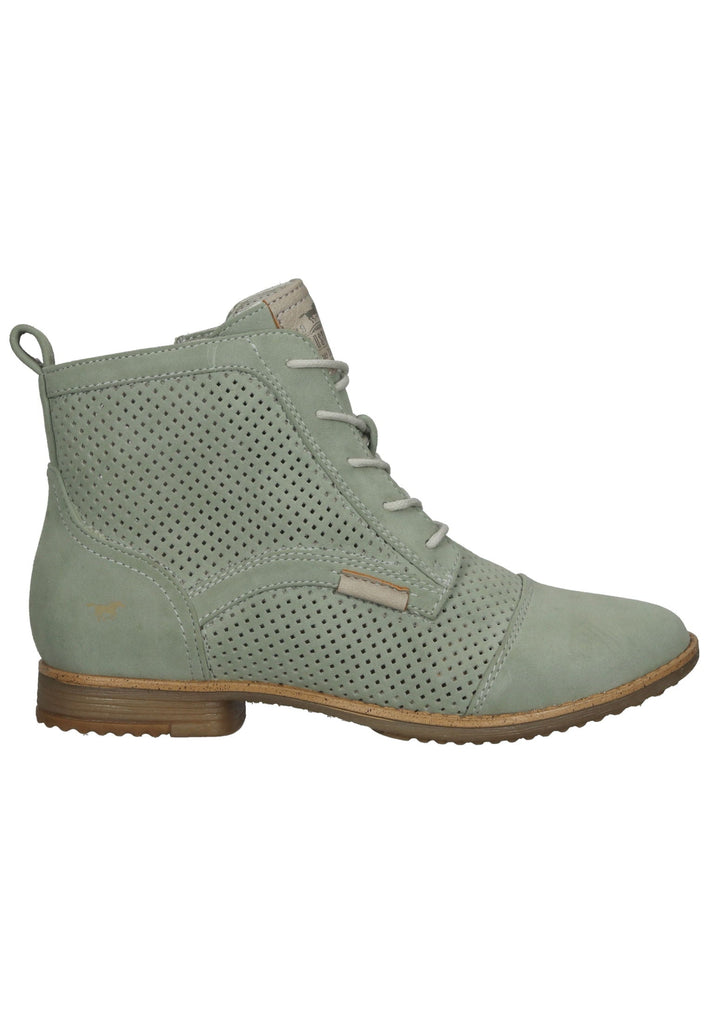 Mustang Stiefelette Lederimitat Beige