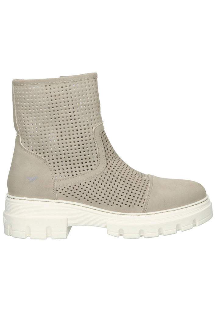 Mustang Stiefelette Lederimitat Beige