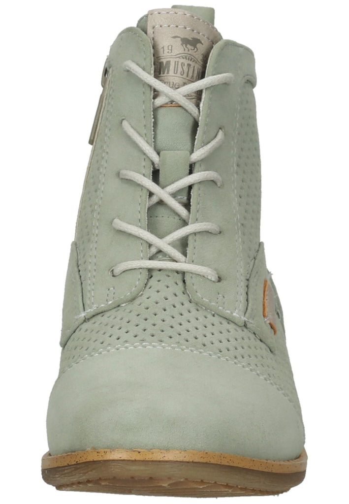 Mustang Stiefelette Lederimitat Grün