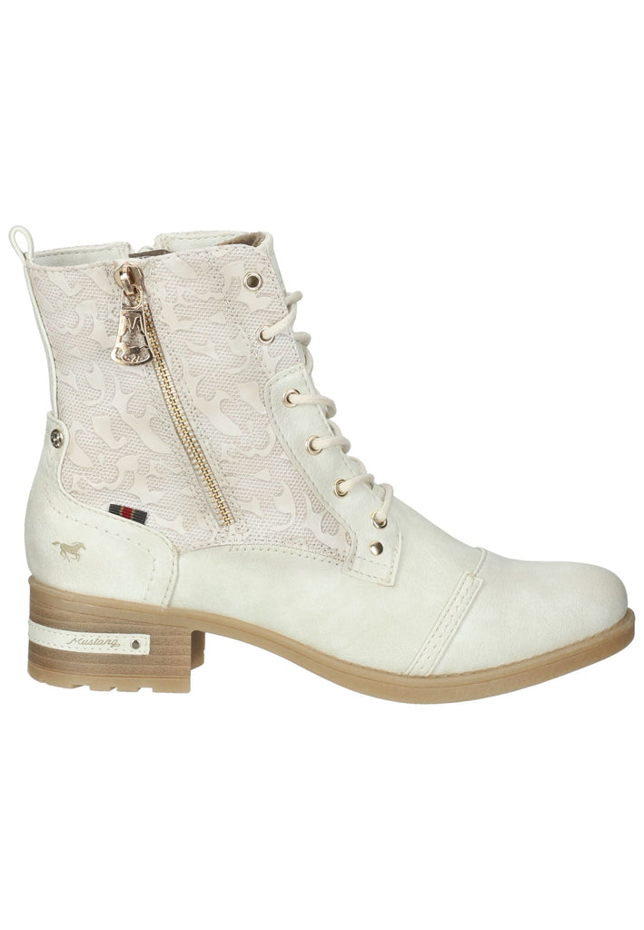 Mustang Stiefelette Lederimitat Ice