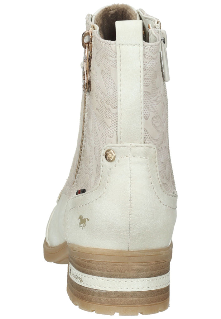 Mustang Stiefelette Lederimitat Ice