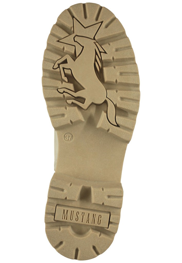 Mustang Stiefelette Lederimitat Ice