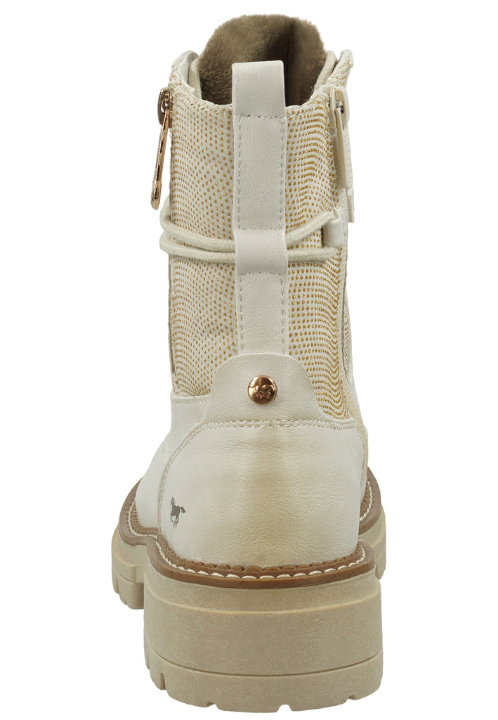 Mustang Stiefelette Lederimitat Ice