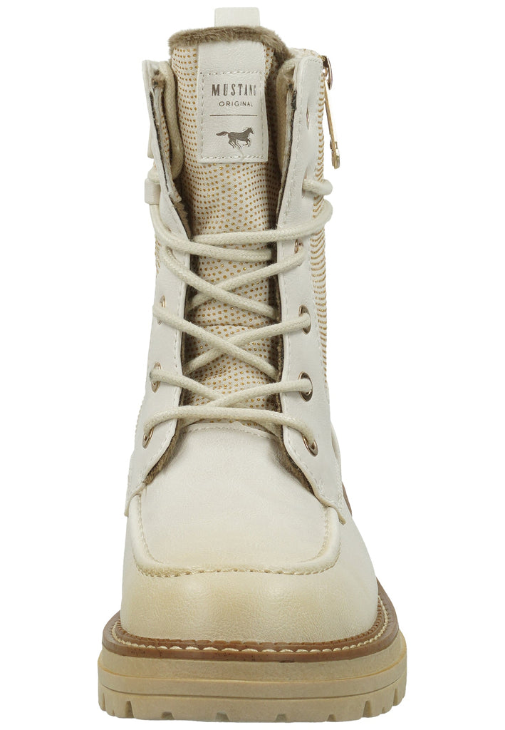 Mustang Stiefelette Lederimitat Ice