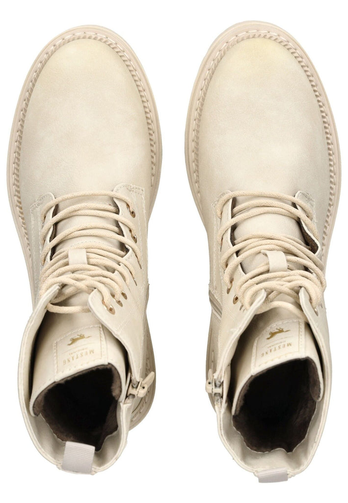 Mustang Stiefelette Lederimitat Ice Warmfutter
