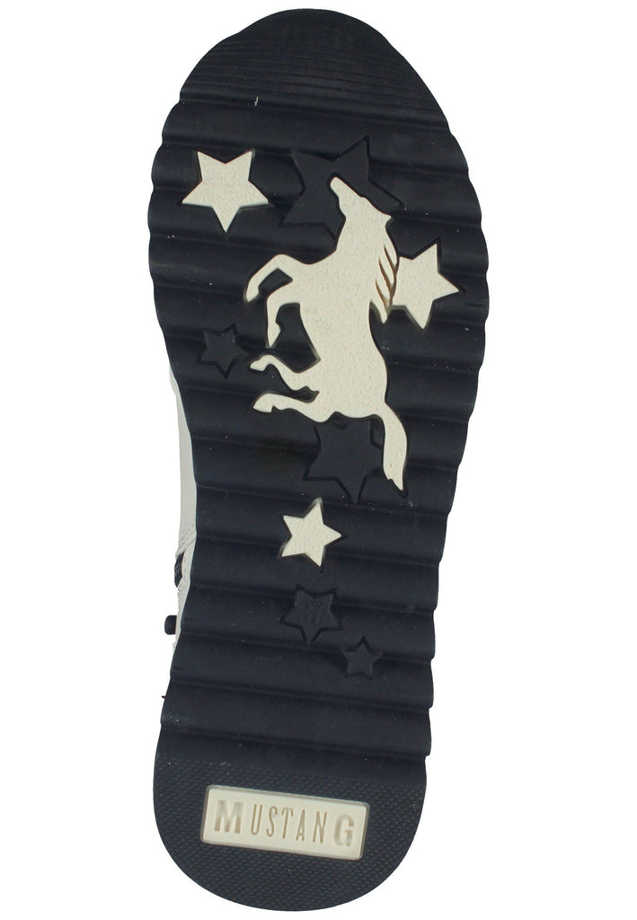 Mustang Stiefelette Lederimitat Ice Warmfutter