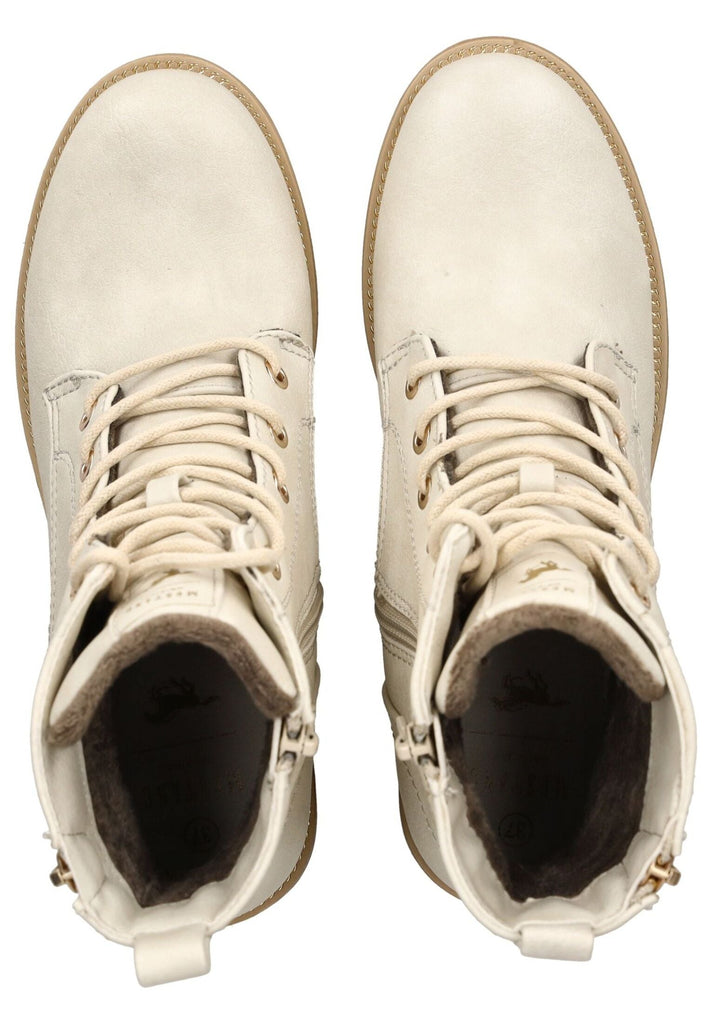 Mustang Stiefelette Lederimitat Ice Warmfutter