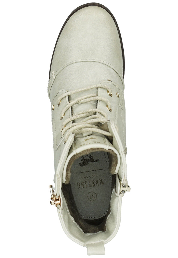 Mustang Stiefelette Lederimitat Ice Warmfutter