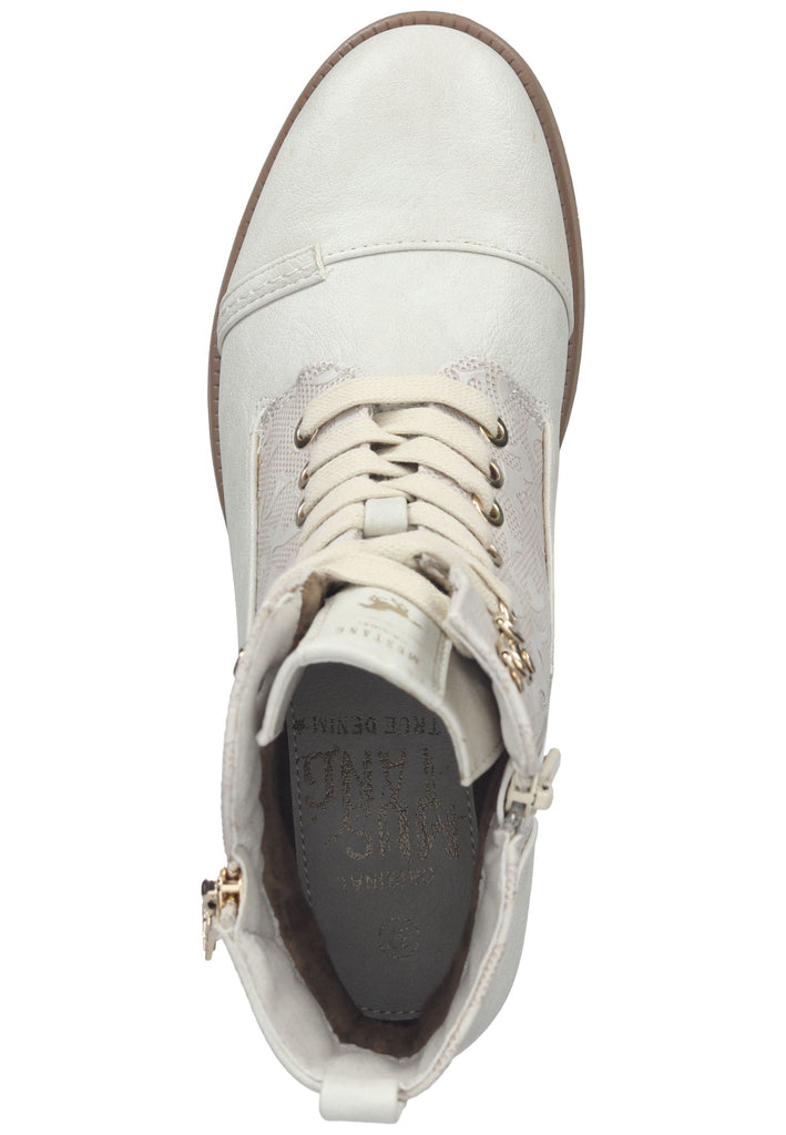 Mustang Stiefelette Lederimitat Ice Warmfutter