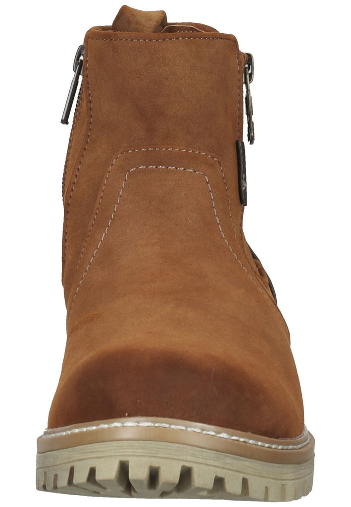 Mustang Stiefelette Lederimitat Kastanie Warmfutter