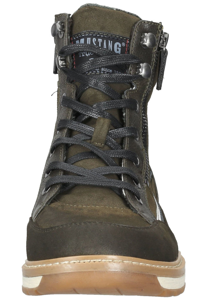 Mustang Stiefelette Lederimitat Military