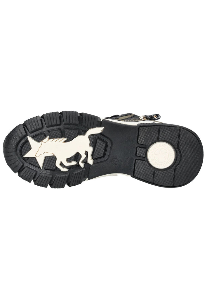 Mustang Stiefelette Lederimitat Military Warmfutter