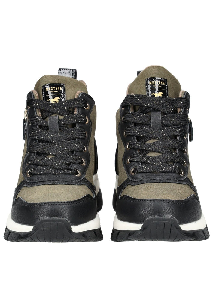 Mustang Stiefelette Lederimitat Military Warmfutter