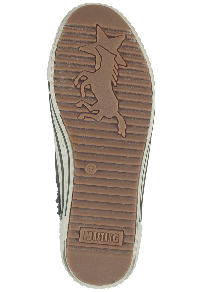 Mustang Stiefelette Lederimitat Military Warmfutter