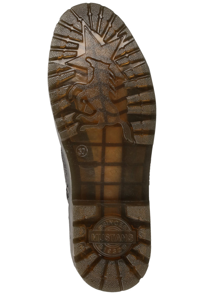 Mustang Stiefelette Lederimitat Navy