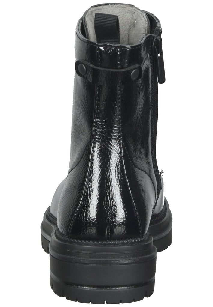 Mustang Stiefelette Lederimitat Schwarz