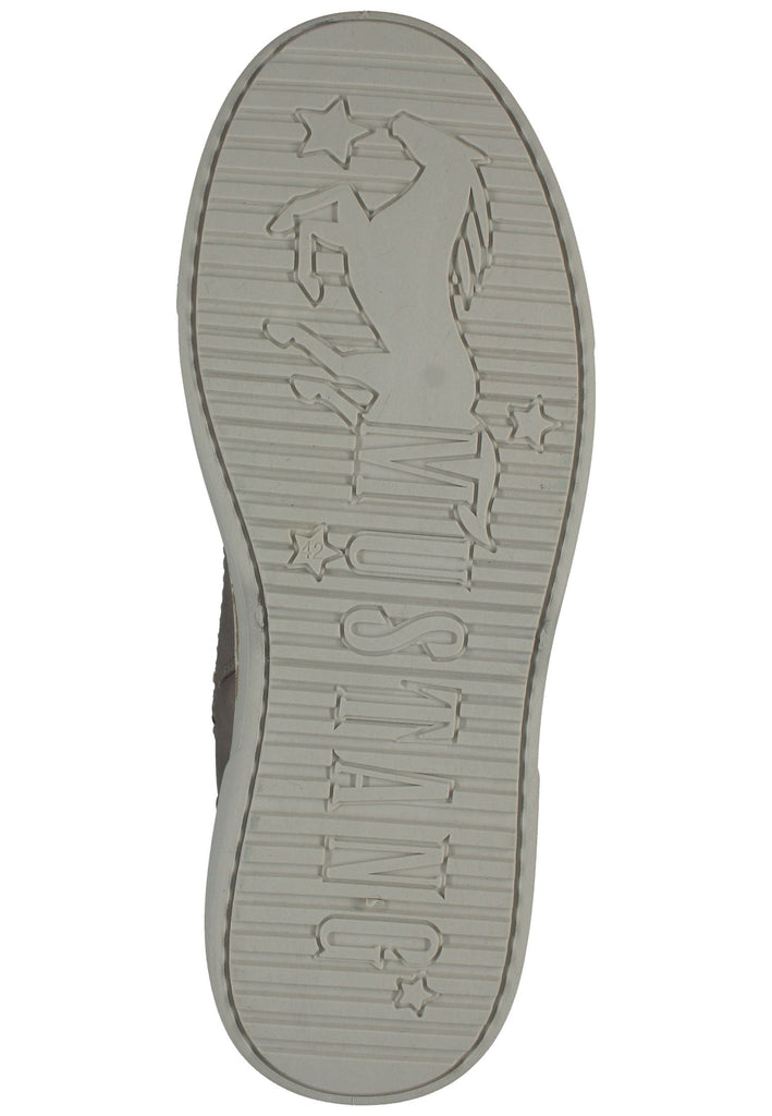 Mustang Stiefelette Lederimitat Taupe Warmfutter
