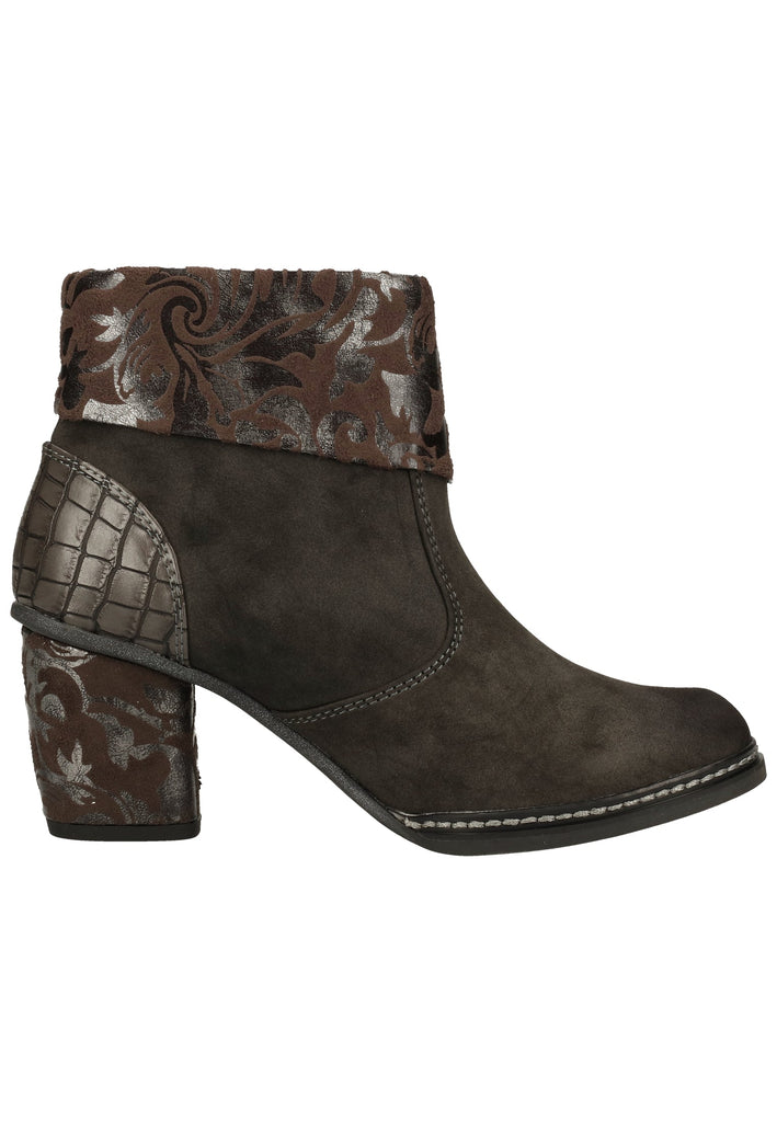 Mustang Stiefelette Lederimitat/Textil Dunkelgrau Warmfutter