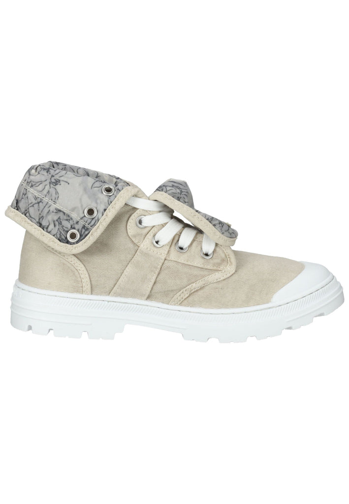 Mustang Stiefelette Lederimitat/Textil Ivory