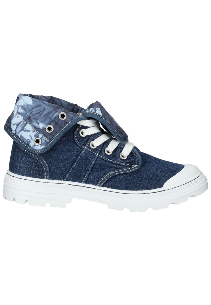 Mustang Stiefelette Lederimitat/Textil Jeans