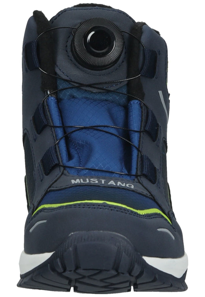 Mustang Stiefelette Lederimitat/Textil Navy