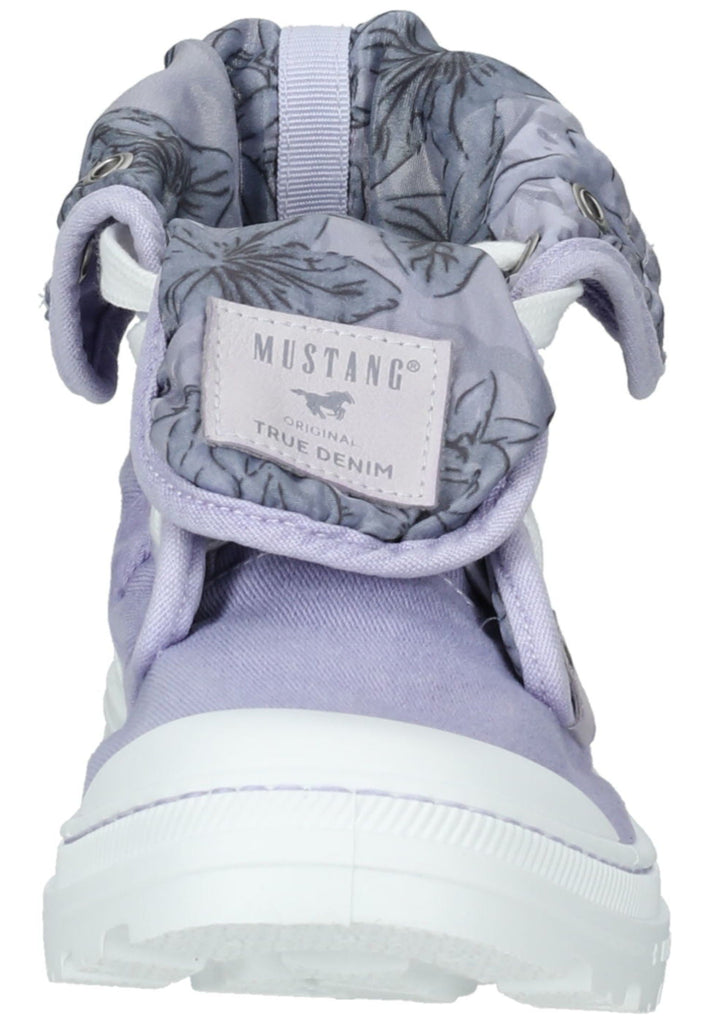 Mustang Stiefelette Lederimitat/Textil Purple
