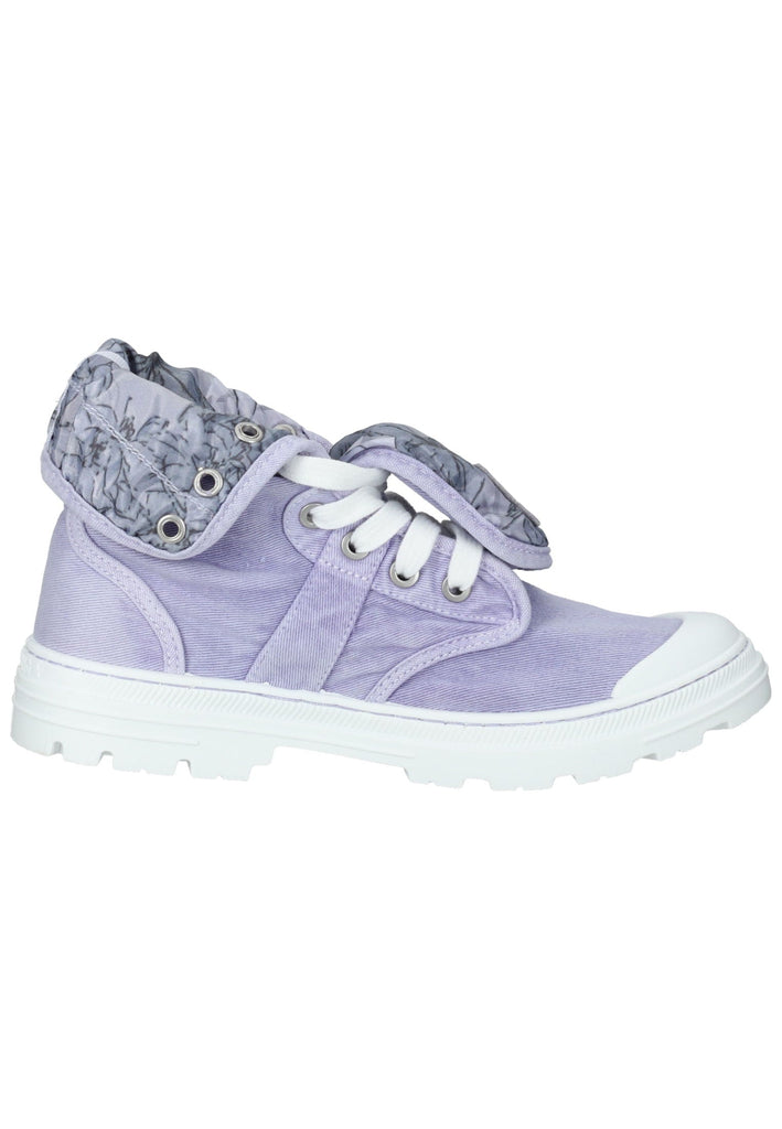 Mustang Stiefelette Lederimitat/Textil Purple