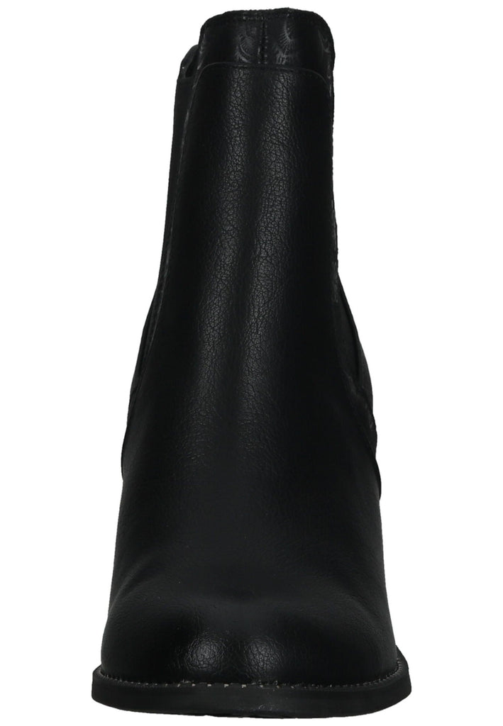 Mustang Stiefelette Lederimitat/Textil Schwarz