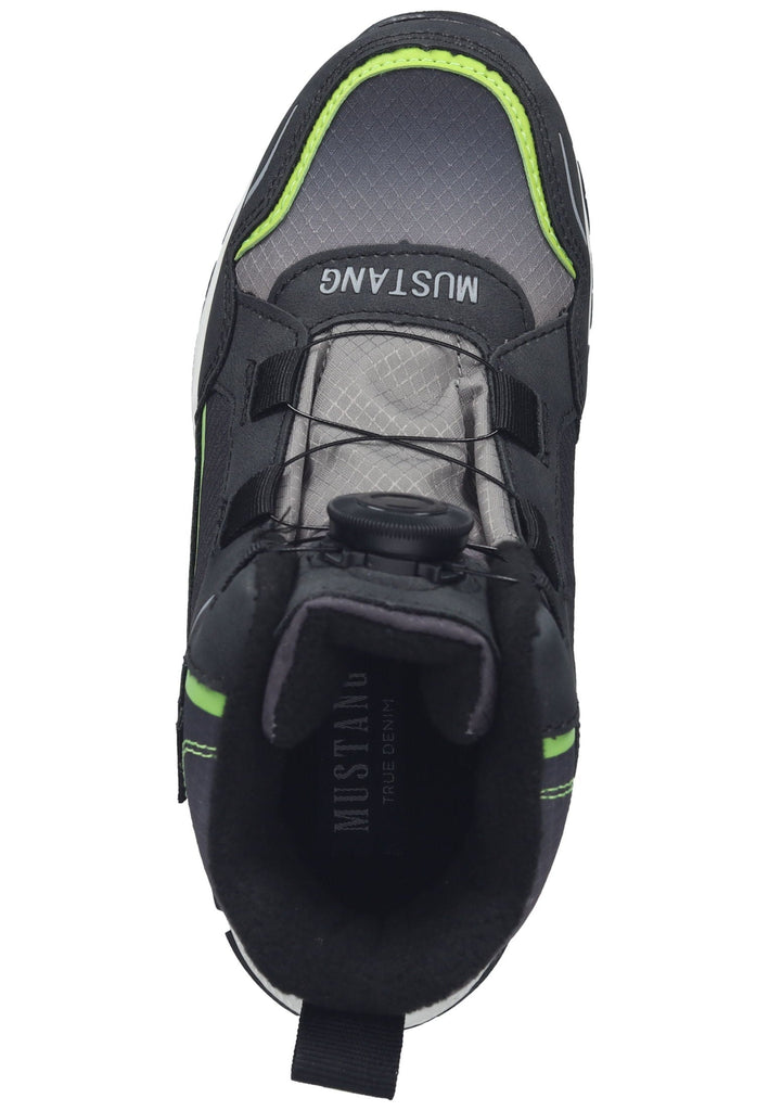 Mustang Stiefelette Lederimitat/Textil Schwarz