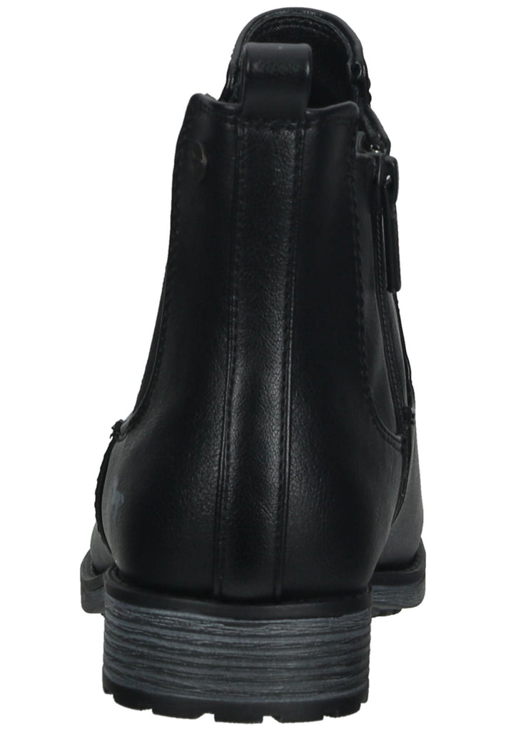 Mustang Stiefelette Lederimitat/Textil Schwarz