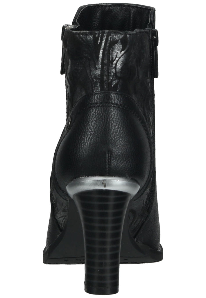 Mustang Stiefelette Lederimitat/Textil Schwarz
