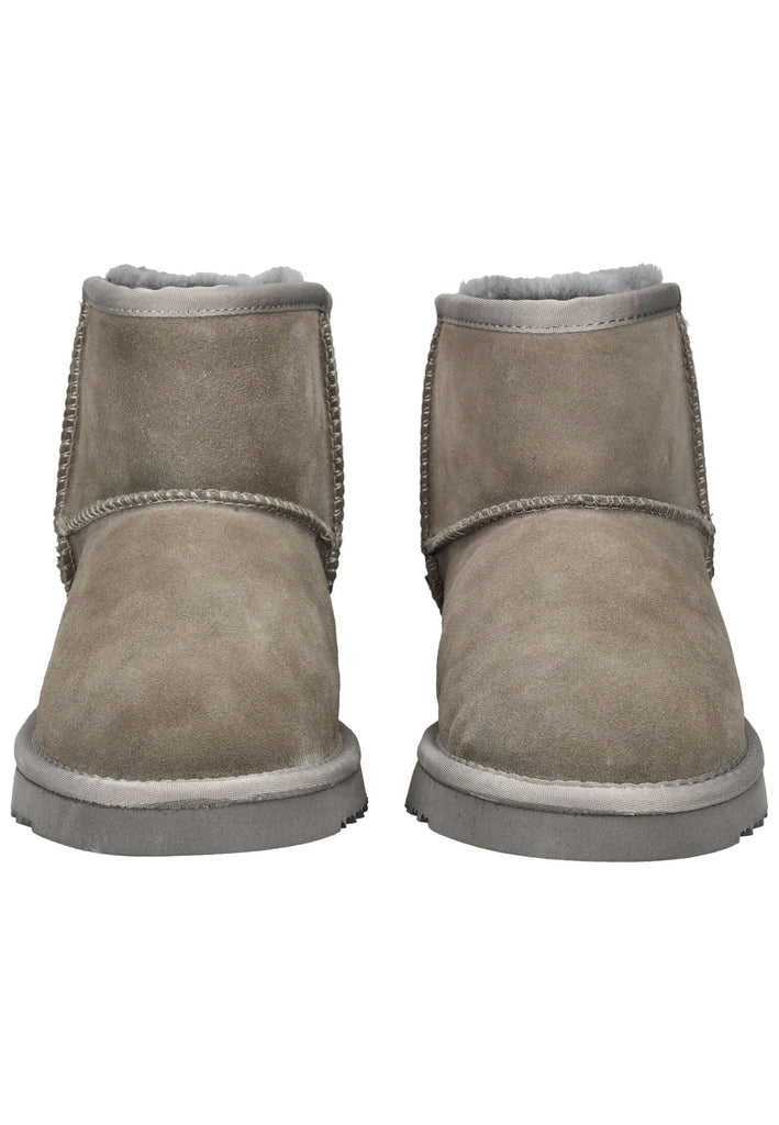 Mustang Stiefelette Veloursleder Dunkelgrau Warmfutter