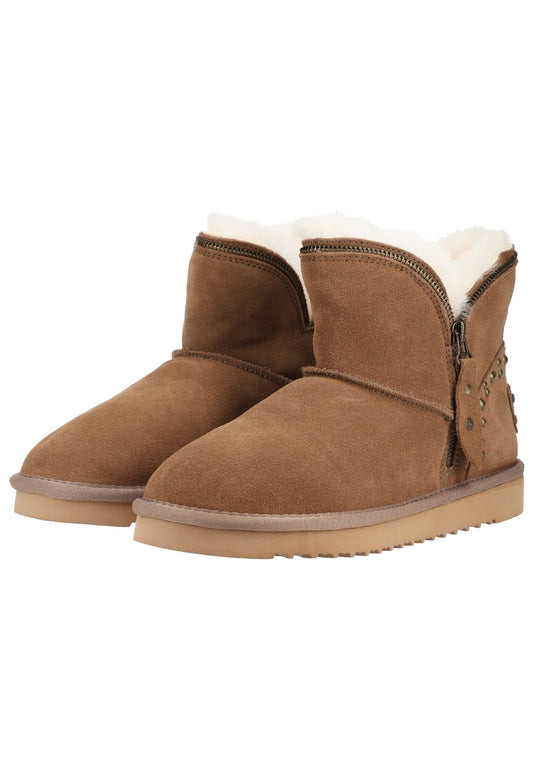 Mustang Stiefelette Veloursleder Mud Warmfutter