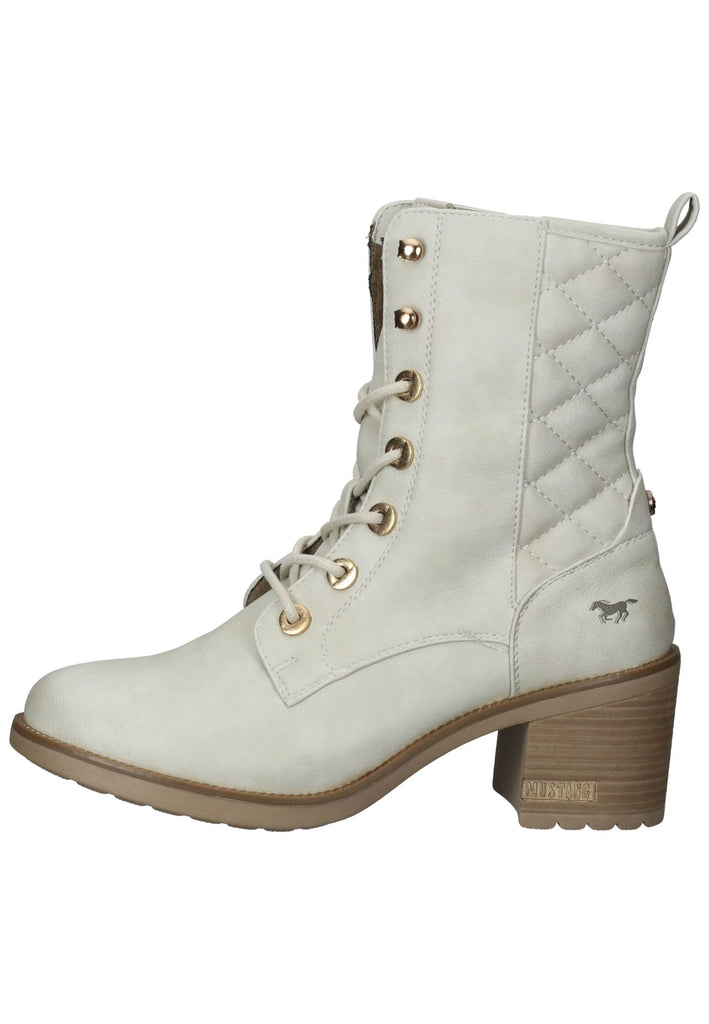 Stiefeletten Mustang Stiefelette Lederimitat Ice