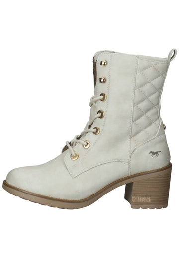 Stiefeletten Mustang Stiefelette Lederimitat Ice